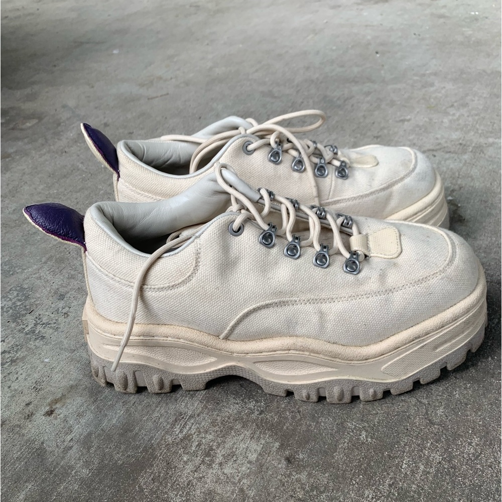 eytys cream trail shoes sneakers